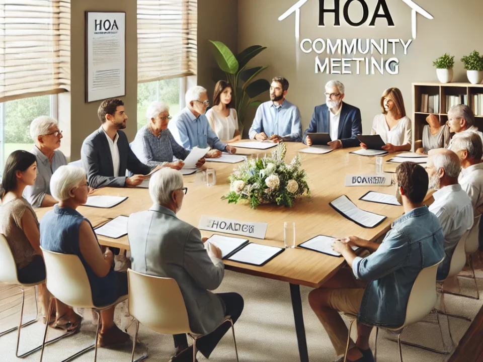 How to Best Deal with HOA Community Meeting Conflicts