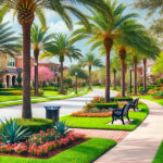 Pristine Spring HOA Yards