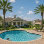 HOA Neighborhood Pool that allows short term rentals